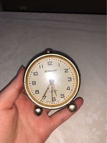 Diğer Kurmalı masa saati antika değerinde