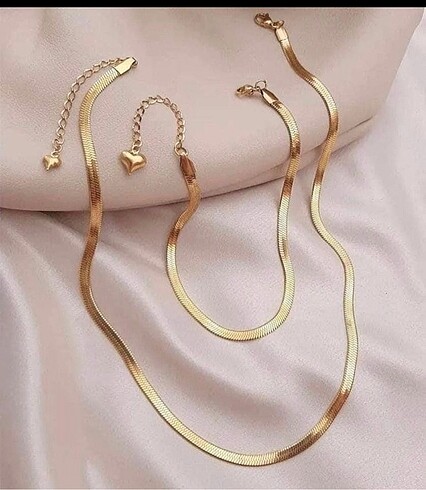 Beden İtalyan Kolye Bileklik set