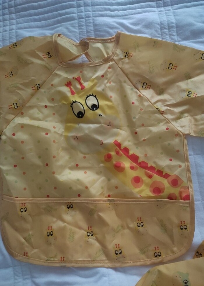 E bebek mama önlüğü sıfır  - Görsel 2