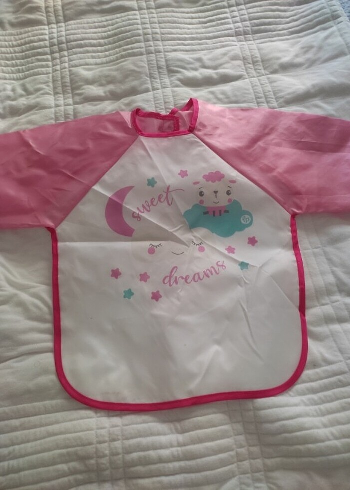 E Bebek mama önlüğü sıfır  - Görsel 3