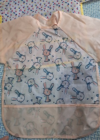 baby me kollu aktivite ve mama önlüğü - Görsel 7