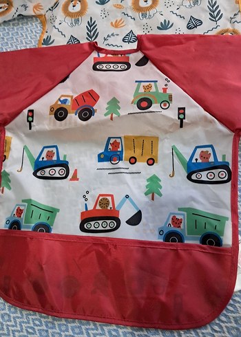 baby me kollu aktivite ve mama önlüğü - Görsel 5