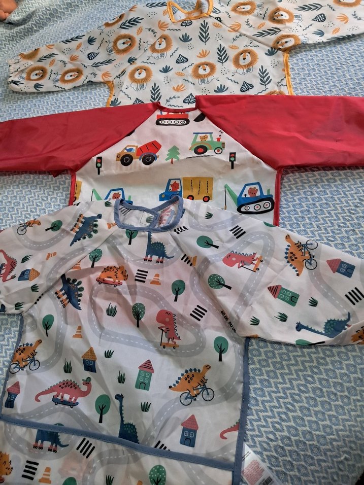 baby me kollu aktivite ve mama önlüğü - Görsel 2