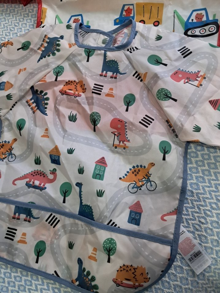 baby me kollu aktivite ve mama önlüğü - Görsel 4