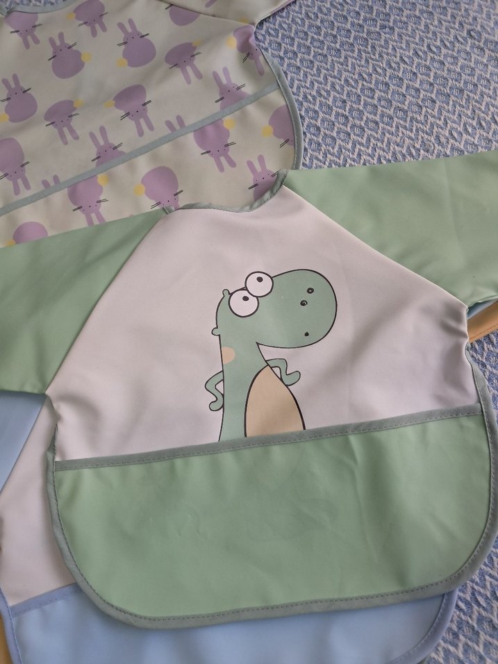 Baby Me Pastel Renkli Baskılı Bebek Önlüğü - Görsel 2