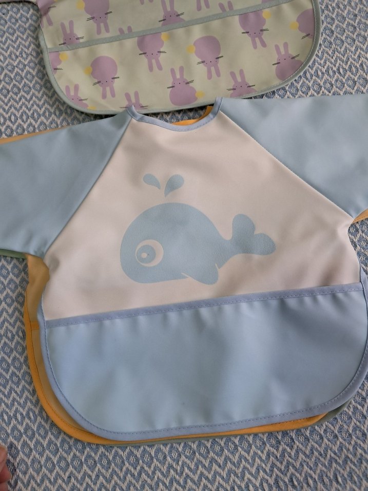 Baby Me Pastel Renkli Baskılı Bebek Önlüğü - Görsel 3