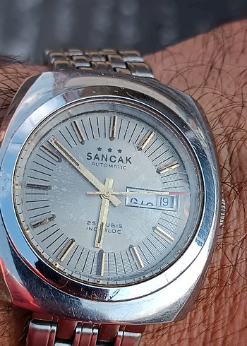 SANCAK Otomatik Vintage Erkek Saati Eta mekinzma