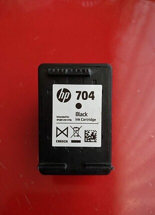 Hp 704 Black Dolum Kartuş