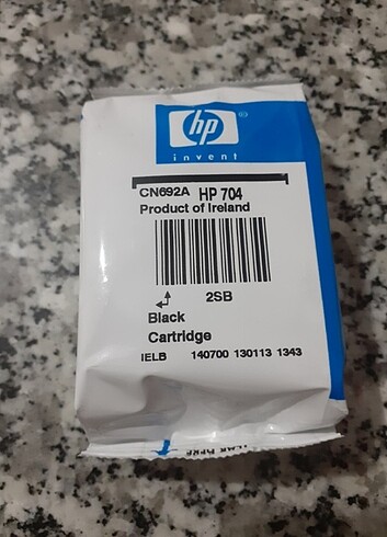 Hp 704 Black Sıfır Orjinal Kartuş