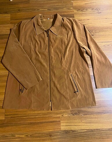 Taba oversize vintage ceket