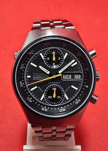 CİTİZEN FLYBACK OTOMATİK CHORONO ERKEK SAATİ