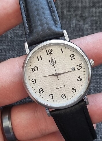 RİCARDO ÇELİK QUARTZ PİLLİ ERKEK SAATİ
