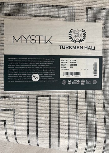 Modern Klasik Gri Desensiz Halı - Görsel 5