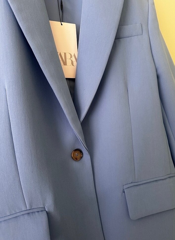 Mavi  Kadın Blazer Ceket - Görsel 4