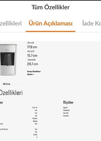 Arçelik Telve Beyaz Kahve Makinesi - Görsel 5