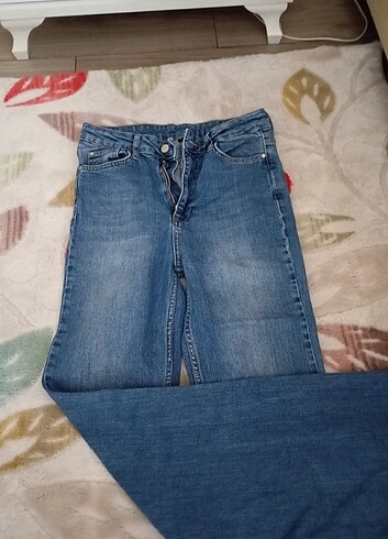 36 Beden mavi Renk Pantolon
