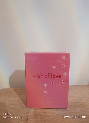 Wish of love parfüm avon 50 ml edt