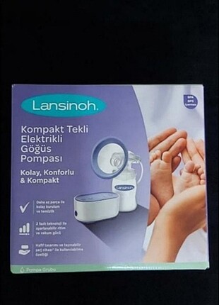elektrikli tekli göğüs pompasi