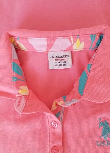 U.S Polo Assn. U.S Polo 7 8 yaş kız çocuk tişört