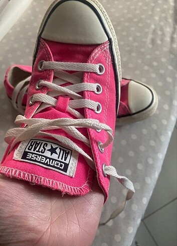 38 Beden pembe Renk Orijinal Converse All Star 