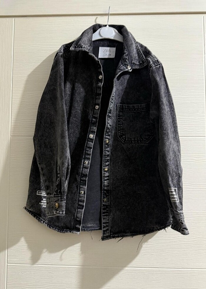 Zara kot gömlek  - Görsel 1