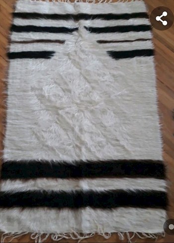 Hakiki tiftik yünü seccade - Görsel 2