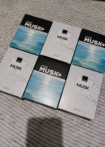 Avon Musk+ Marine ve Musk Rain Parfüm