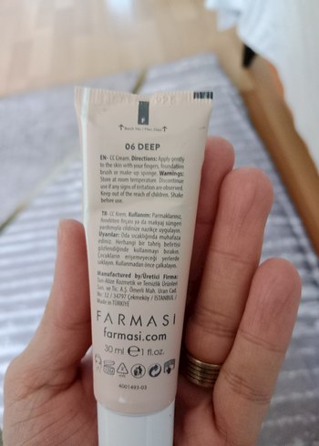 Farmasi CC Krem SPF25 Renk Düzeltici - Görsel 2