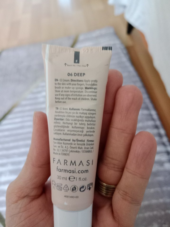 Farmasi CC Krem SPF25 Renk Düzeltici - Görsel 2