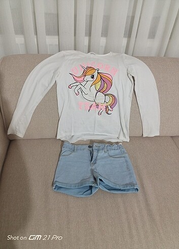10 Yaş Beden Kot short ve bdy