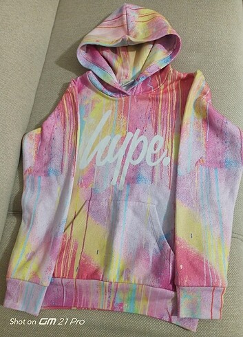 11-12 Yaş Beden çeşitli Renk Sweatshirt 