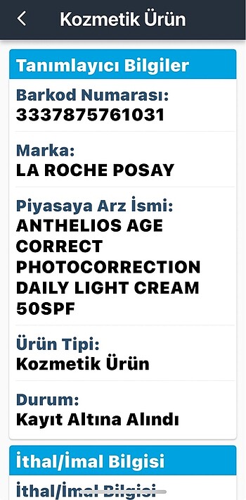 Beden Renk ECZANE ÜRÜNÜ