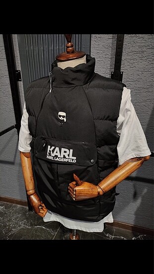Karl Çantalı Yelek Karl Lagerfeld Yelek %20 İndirimli - Gardrops