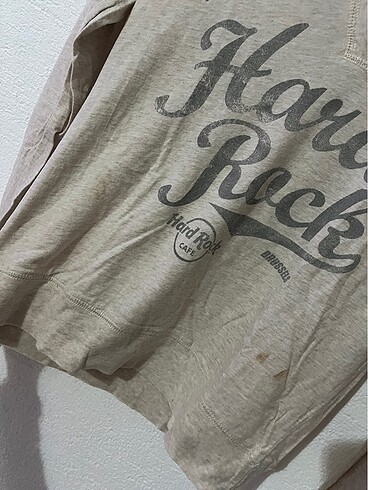 xs Beden Hard rock sweatshirt