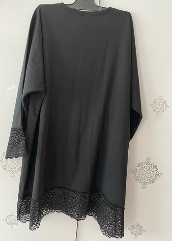Diğer Siyah Uzun Kollu Gotik Tunik