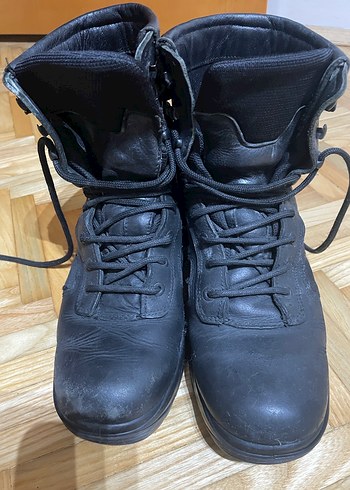 Siyah Erkek Kauçuk Goth Botlar - Görsel 5