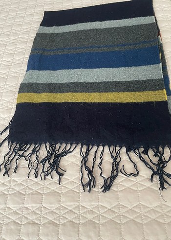 Çok Renkli Çizgili Erkek Bohem Atkı - Görsel 3