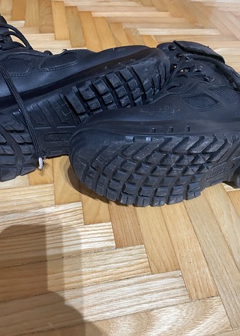 Siyah Bağcıklı Erkek Kauçuk Bot - Görsel 2