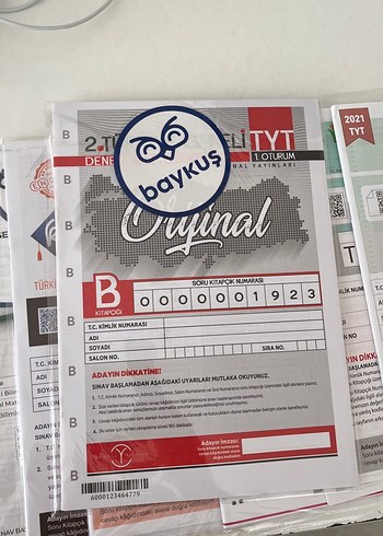  TIPKIBASIM ve BAYKUŞ tyt deneme