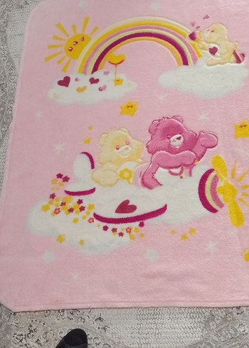 Pembe Baskılı Çocuk Battaniyesi - Görsel 5