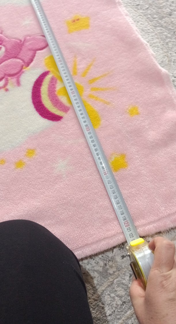 Pembe Baskılı Çocuk Battaniyesi - Görsel 3