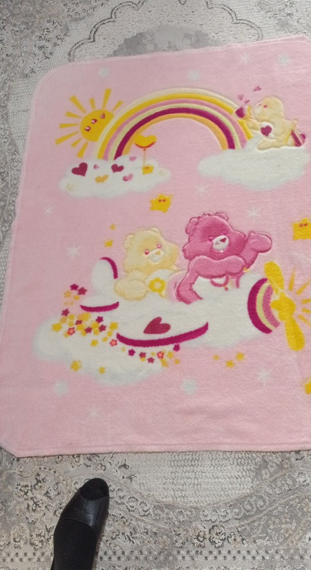 Pembe Baskılı Çocuk Battaniyesi - Görsel 5