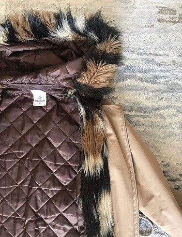 l Beden camel Renk Kadın Mont