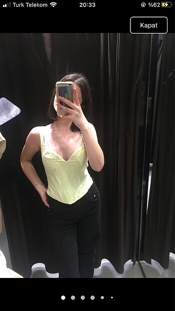 Zara korse bluz