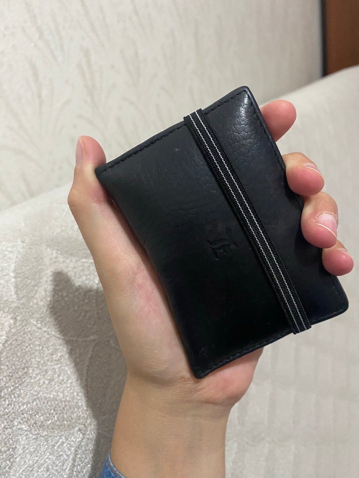 Minimalist Siyah Erkek Cüzdanı - Görsel 4