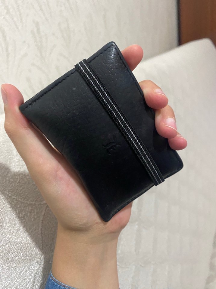 Minimalist Siyah Erkek Cüzdanı - Görsel 2