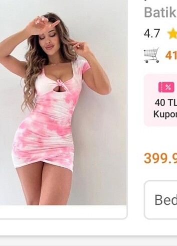 ELBİSE 400TL DEN İNDİRMDE ETİKETLİ