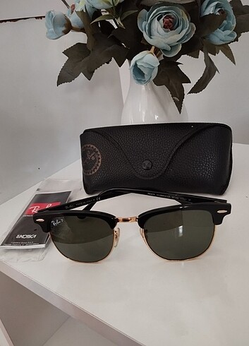 Ray-ban orjinal clup master unısex güneş gözlüğü