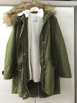 Mango haki parka