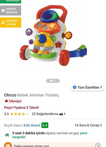 Chicco Yürüme Arkadaşı 